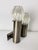 Metal 2-Light Wall Lamps, Italy, 1970s, Set of 4 For Sale - Image 7 of 12