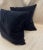 Old World Weavers Old World Weavers Black Mohair Throw Pillows - a Pair For Sale - Image 4 of 5