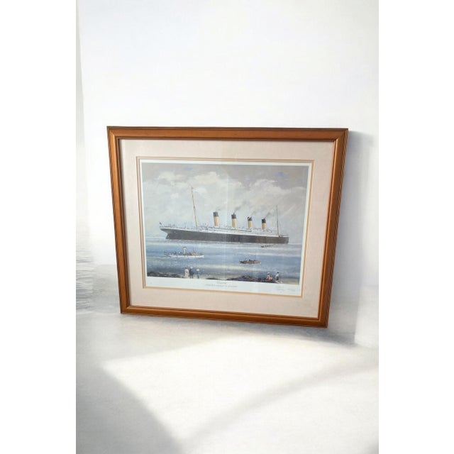 Paper John Smith, The Maiden Voyage of Titanic to Disaster, 1960s, Print For Sale - Image 7 of 7