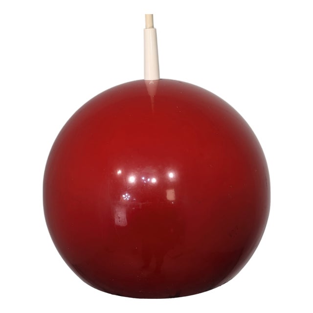 Topan VP6 Ball Pendant Lamp by Verner Panton, 1960s For Sale