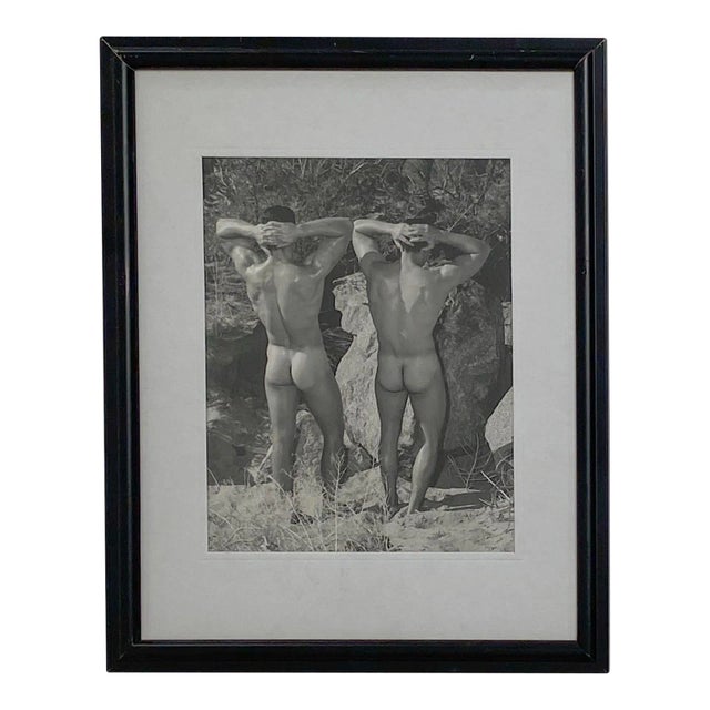 Vintage Bruce of La Photograph, Two Men in the Woods For Sale