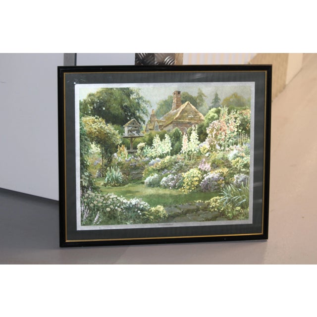 Cottage Garden Wall Art, England, 1990s For Sale - Image 16 of 16