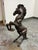Design Plus Gallery presents a Rearing Horse Bronze Sculpture. This equestrian sculpture depicts a spirited horse rising...