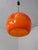 Orange Orange Glass Ball Ceiling Lamp from Peill & Putzler, Germany, 1960s For Sale - Image 8 of 18