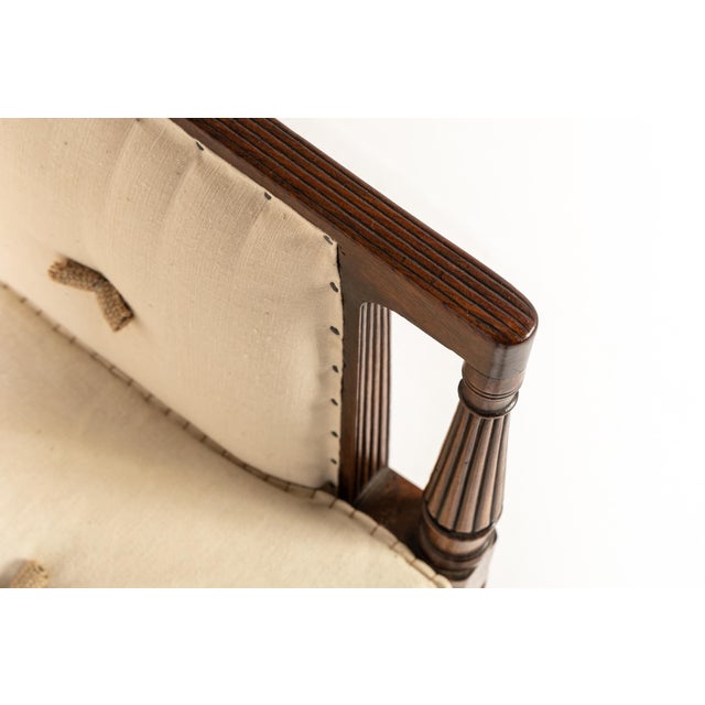 Antique English Regency Mahogany Sofa, 1800s For Sale - Image 11 of 12