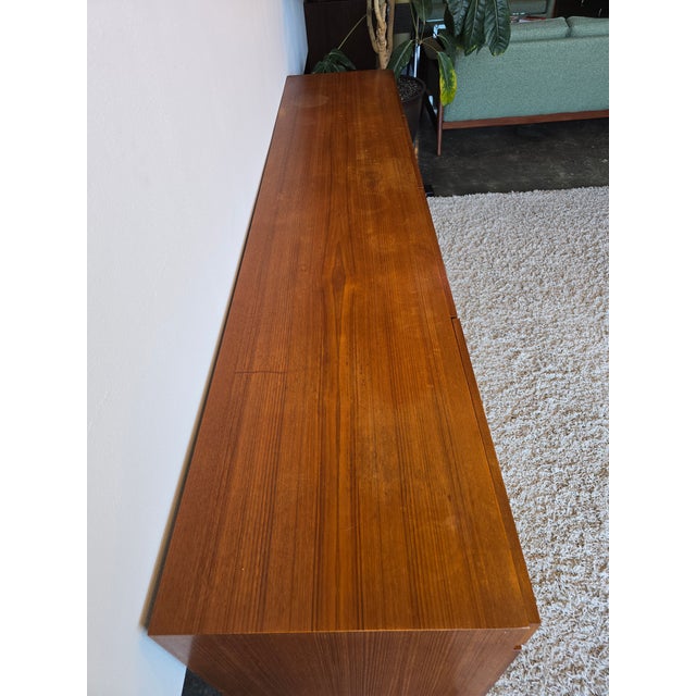 Mid-Century Modern 1960s Kofod-Larsen Faarup Danish Teak Sideboard Credenza MCM Vintage For Sale - Image 3 of 12