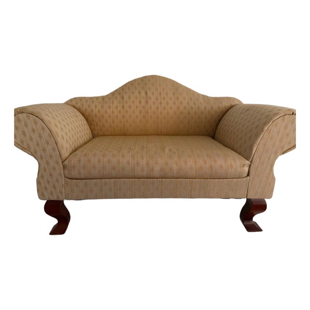 Vintage Kingstate The Dollcrafter Upholstered Doll Sofa Couch For Sale