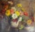 Vibrant Floral Still Life Oil Painting by Jennie Thatcher Crawford, Framed For Sale - Image 4 of 13