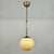 This art deco pendant was designed and manufactured in sweden in the 1930s. Fine swedish art deco dark cream / ivory...