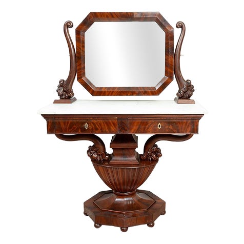Antique Neapolitan Dressing Table, 19th Century For Sale