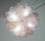 Pink Pink Murano Glass Leave Ceiling Light or Chandelier, 1980 For Sale - Image 8 of 14