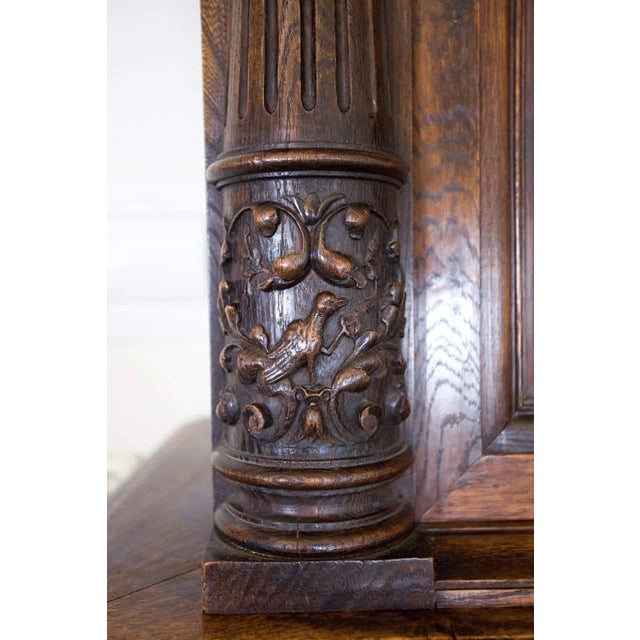 19th Century Neo-Renaissance Carved Sideboard For Sale - Image 3 of 8
