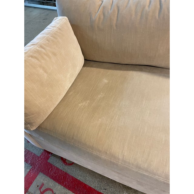 Restoration Hardware Belgium Track Arm + Bench Seat Loveseat Vintage