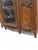 Antique French Louis XV Style Hand-Carved Walnut Vitrine Bookcase For Sale In Chicago - Image 6 of 12