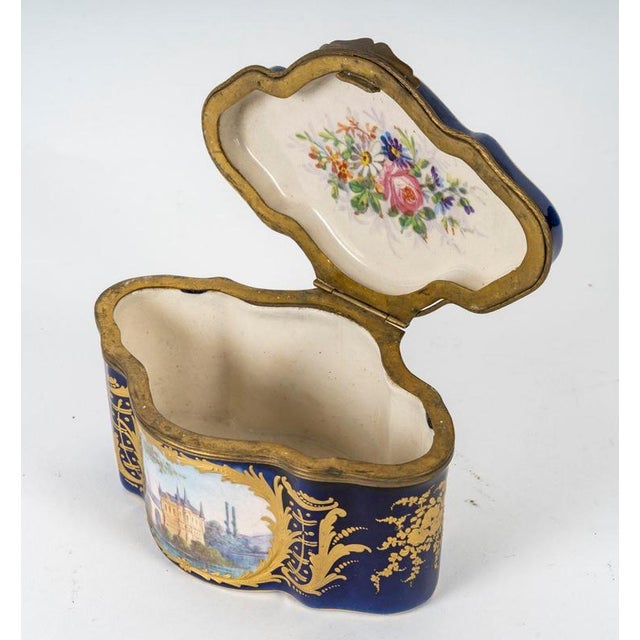 Small Napoleon III Box from Sèvres For Sale - Image 4 of 7