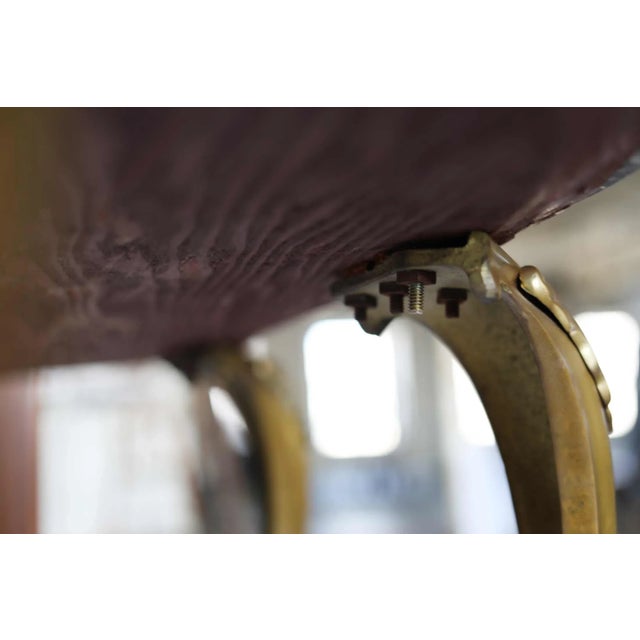 Console Table With Black Marble Top For Sale In Providence - Image 6 of 10