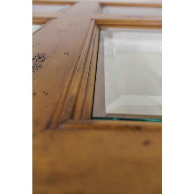 Glass Century Country French Glass Top Coffee Table For Sale - Image 7 of 13