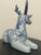Late 20th Century Thai Blue and White Ceramic Deer For Sale In New York - Image 6 of 18
