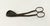 A very interesting and RARE early household tool A candle wick trimmer, designed to cut out the burning wick for cleaner...