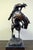 "Rattlesnake" Frederic Remington Bronze Tabletop Statue For Sale - Image 11 of 12