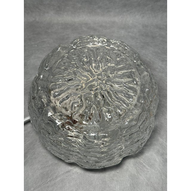 Mid-Century Limburg Glass Flush Mount Ceiling Light, 1960s For Sale - Image 3 of 13