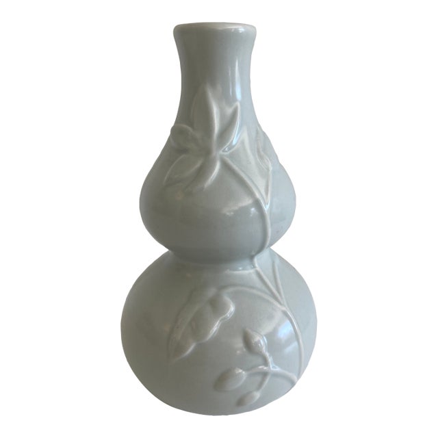Victoria Hagan Celadon Gourd Vase For Sale