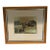 Vintage Lionel Barrymore “San Pedro” Framed Harbor Print For Sale