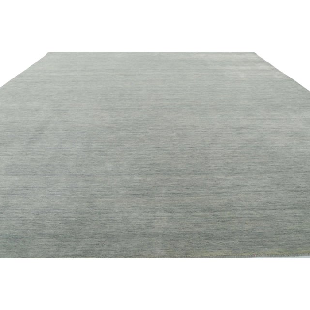 Gray Area Rug With Modern Style - 08'01 X 10'00 For Sale - Image 4 of 9