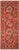 Orange Shabby Chic Ziegler Rust/Rust Wool Runner Rug- 2'8'' X 6'6'' For Sale - Image 8 of 10