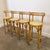 Vintage Italian Bentwood and Cane Bar Stools, 1970s, Set of 4 For Sale - Image 4 of 12