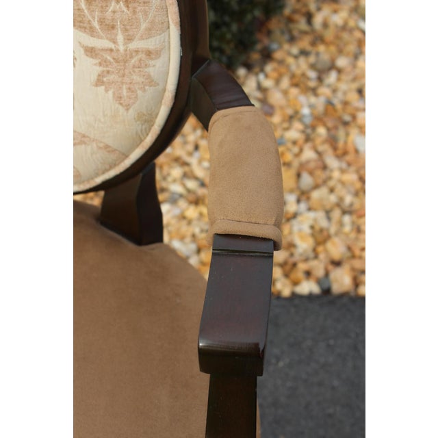 Lewis Mittman Mahogany Bar Stools—Set of 3 For Sale - Image 11 of 18