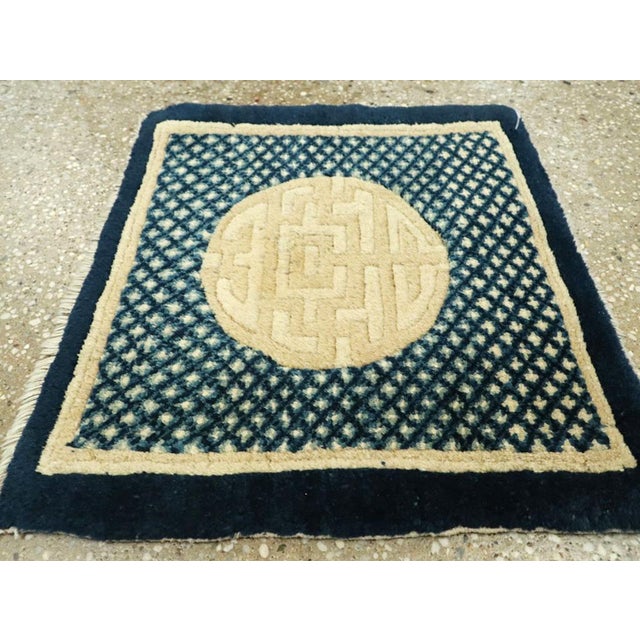 Early 20th Century Galerie Shabab Collection Early 20th Century Chinese Peking Rug For Sale - Image 5 of 6