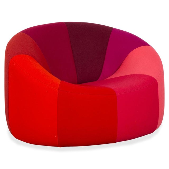 Pumpkin Fabric Chair in Red by Pierre Paulin for Ligne Roset For Sale - Image 14 of 14