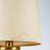 Vintage Frosted Glass Table Lamp Decorated with Leaves For Sale - Image 6 of 10