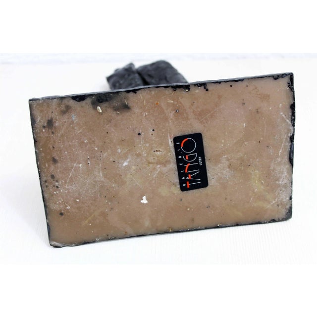 Modernist Couple Figurine in Resin from Tonyl, 1998s For Sale - Image 4 of 13