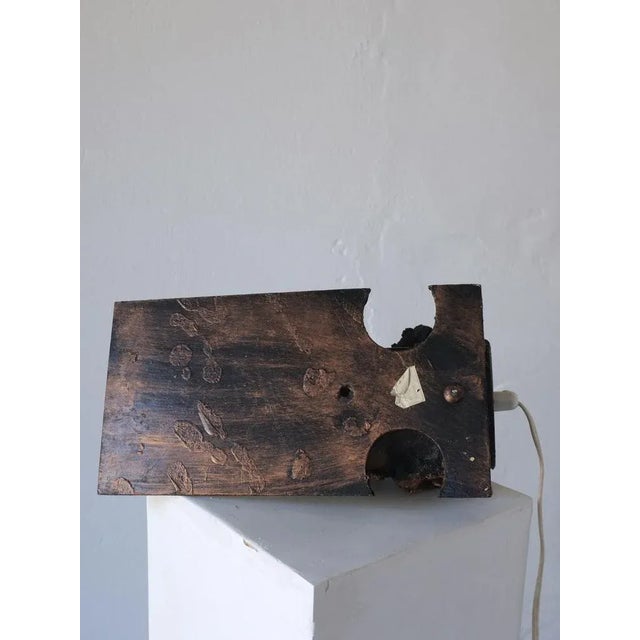 Brutalist Ceramic Wall Sconce by Jouko Kytömaa, 1970s For Sale - Image 9 of 13