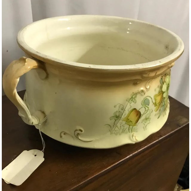 Porcelein edwardian potty, circa 1905.