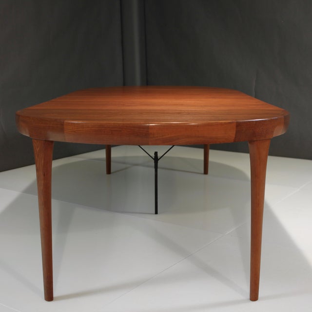 1960s Ib Kofod Larsen Long Extension Dining Table With 3 Leaves Chairish