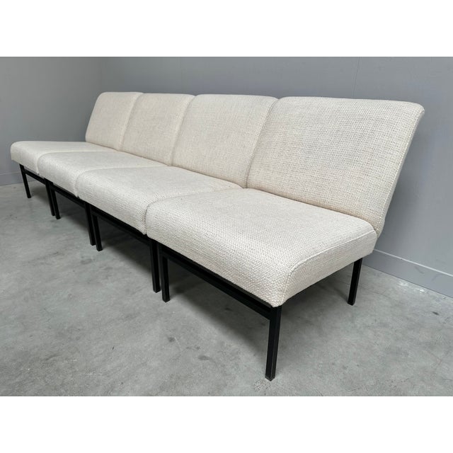 Mid-Century Modern Chairs and Coffee Table, 1960s, Set of 6 For Sale - Image 14 of 15