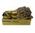 Mid-Century Solid Cast Brass Antonio Canova Lion Bookends - A Pair Elevate your library, office, or mantel with this...