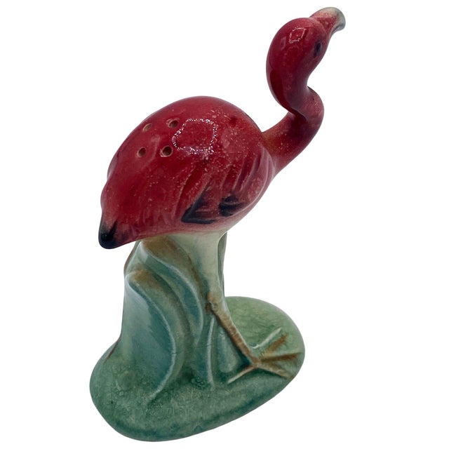 Ceramic Mid 20th Century Flying Flamingo Ceramic Salt & Pepper Shaker Set, Japan For Sale - Image 7 of 11