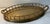 Vintage Brass Faux Bamboo Serving Tray For Sale - Image 4 of 5