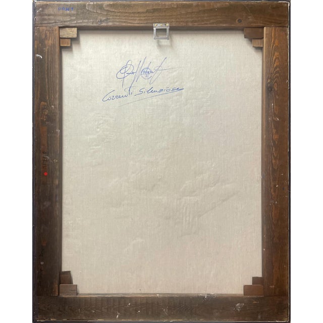 Giuseppe Caiafa, Silent Currents, Mixed Media on Canvas, 2025 For Sale - Image 9 of 12