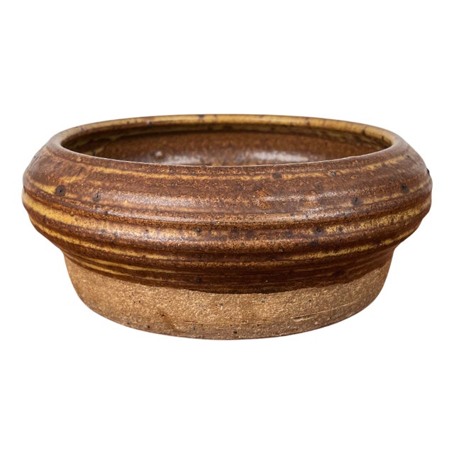 Mid-Century Modern Danish Studio Pottery Bowl from Salling Keramik, 1960s For Sale