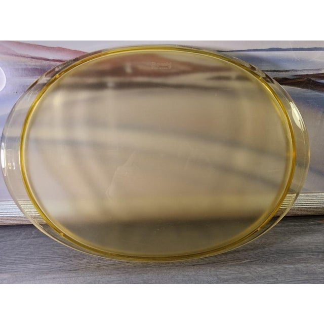 Vintage Plastic Tray from Guzzini For Sale - Image 6 of 11