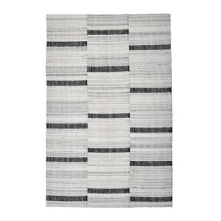 1970s Turkish Home Living Stripe Kilim Rug For Sale
