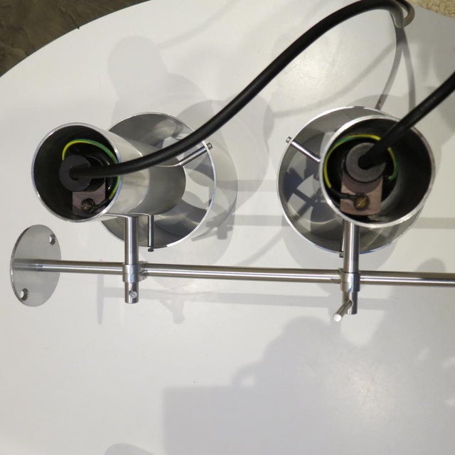 Aluminium Ceiling Light by Peter Nelsen, 1960s For Sale - Image 14 of 18