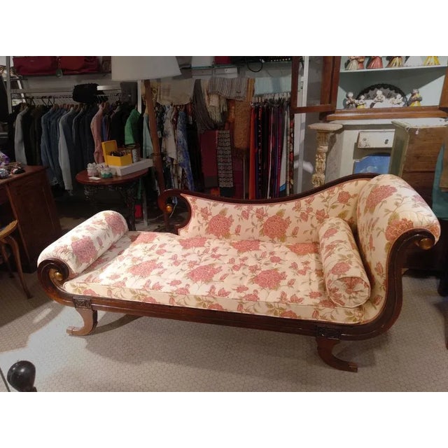 Rococo Solid Walnut & Bronze Daybed, Late 1700s For Sale - Image 3 of 18