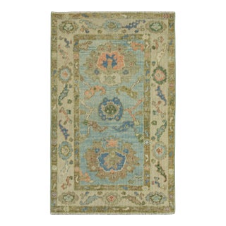 Turkish Oushak Rug 2'10"x 4'7" #20113 For Sale