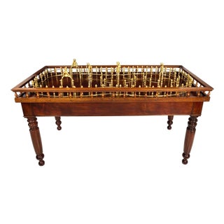 Early 20th Century English Edwardian Era Tabletop Skittles Table For Sale